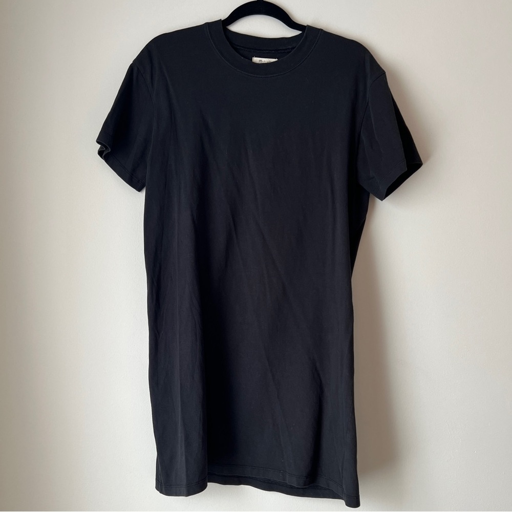 Madewell Black T-shirt Dress